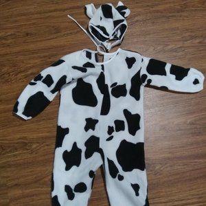 Adorable Toddler Cow costume